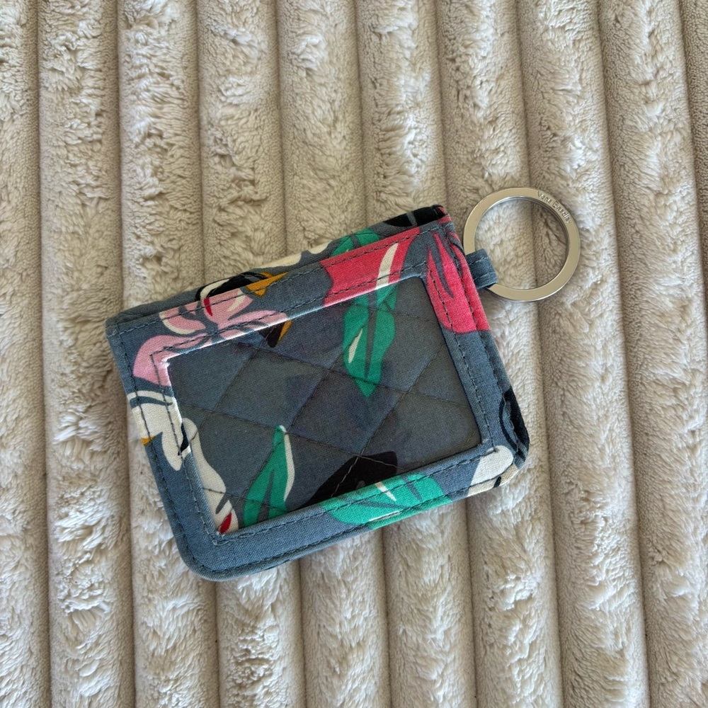 Vera Bradley | Floral Quilted Card Holder with Key Ring